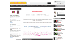 Desktop Screenshot of gymshop.cz