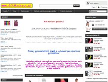Tablet Screenshot of gymshop.cz